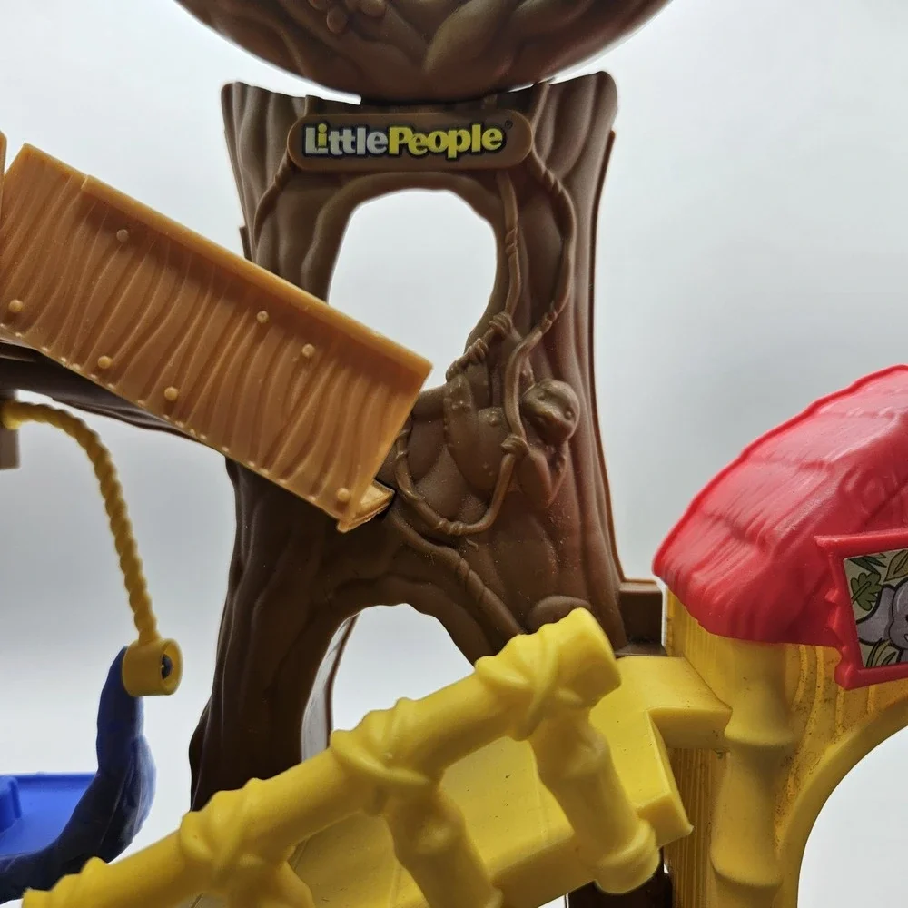 Fisher‎ Price Little People Big Animal Zoo Treehouse Playset Only Swing Pond